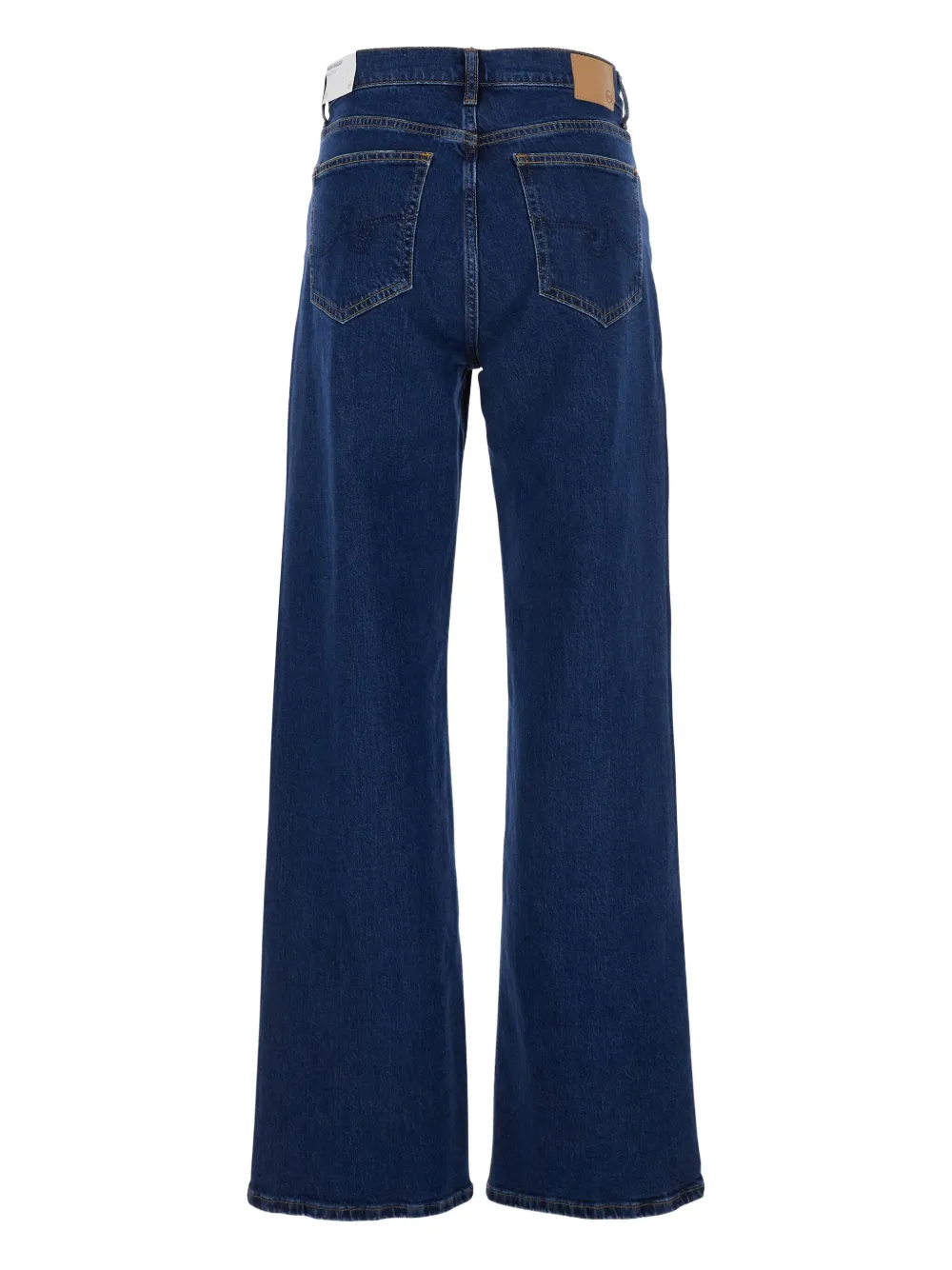 AG Jeans logo-patch jeans Blauw