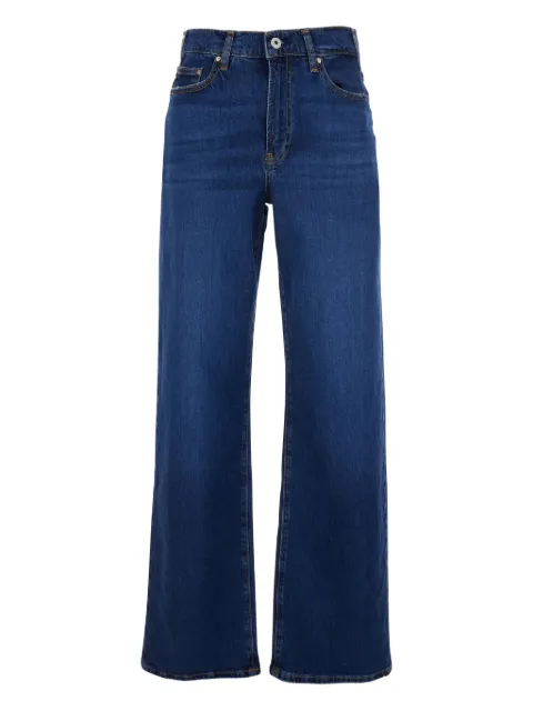 AG Jeans logo-patch jeans