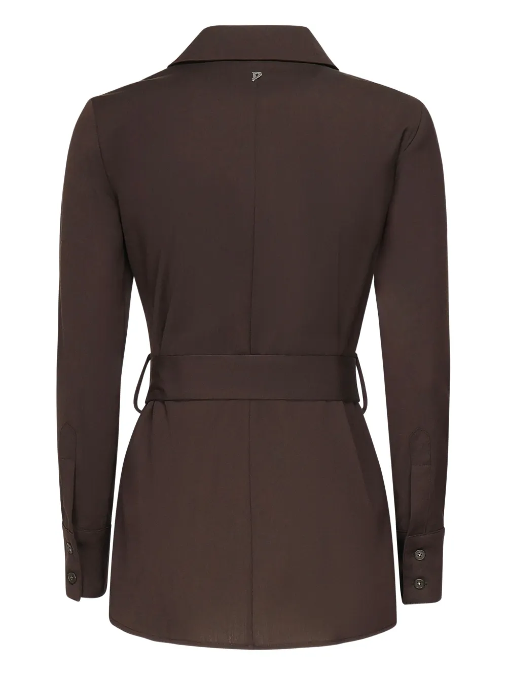 DONDUP belted shirt - Bruin