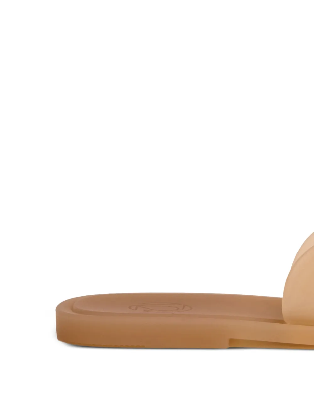 12 STOREEZ Sandalen met gekruiste bandjes Beige