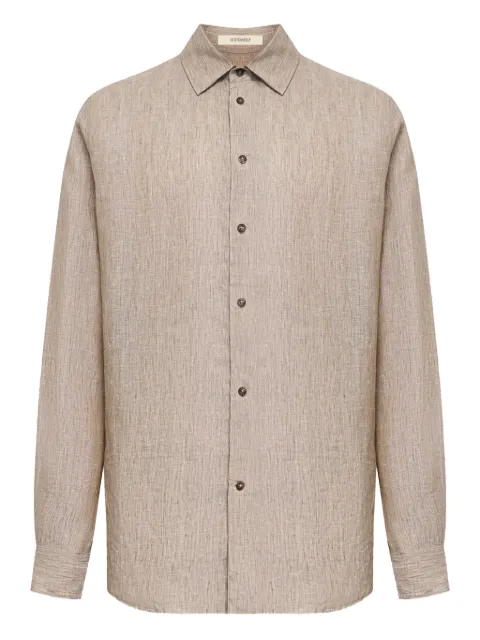 12 STOREEZ linen long-sleeve shirt