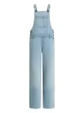 12 STOREEZ denim strap jumpsuit - Blue