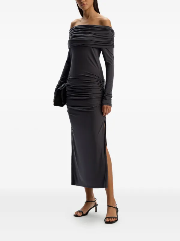 ruched daily dress Plus Size - Mini Lace Ruched Dress