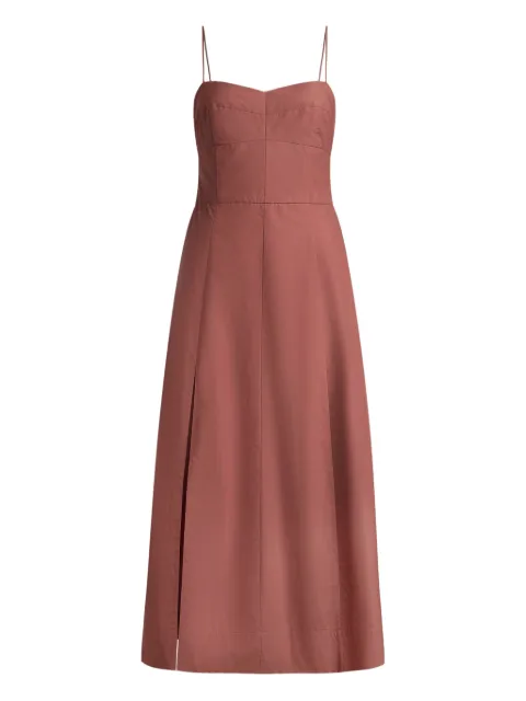 12 STOREEZ pocket-detail midi dress