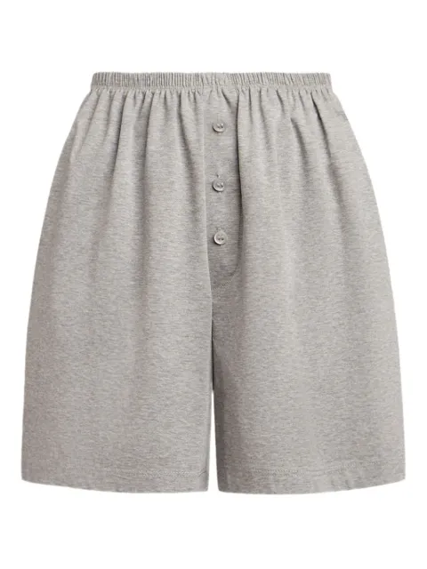 12 STOREEZ cotton button shorts