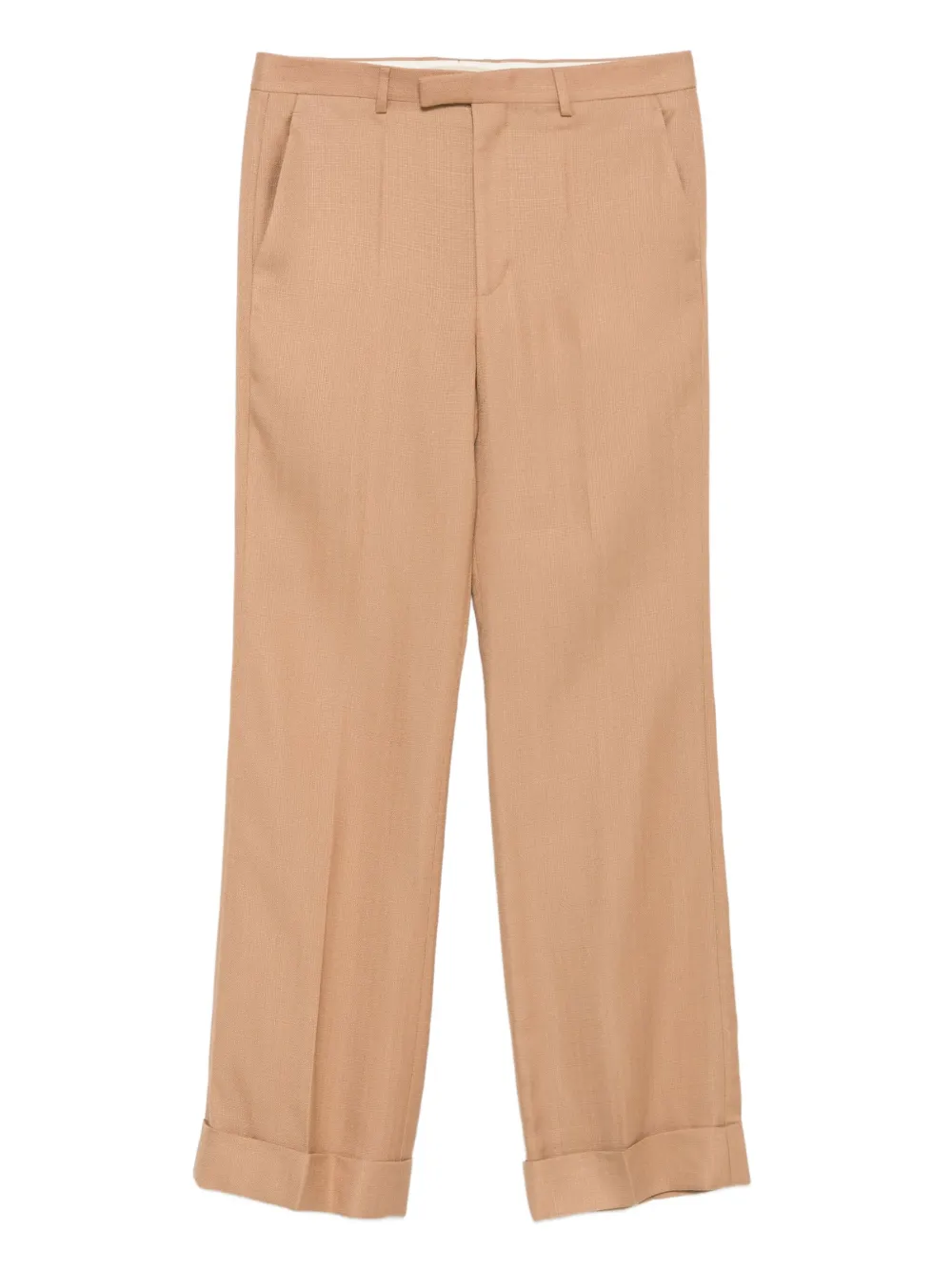 Valentino Garavani Pantalon met cuffs Beige