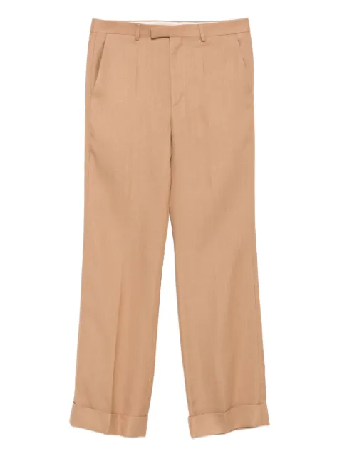 Valentino Garavani cuffed-hem tailored trousers