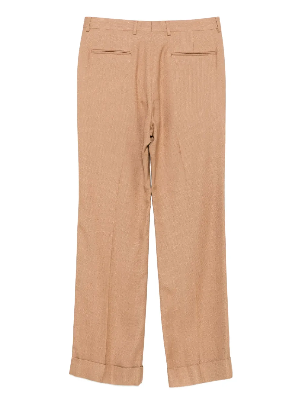 Valentino Garavani Pantalon met cuffs - Beige