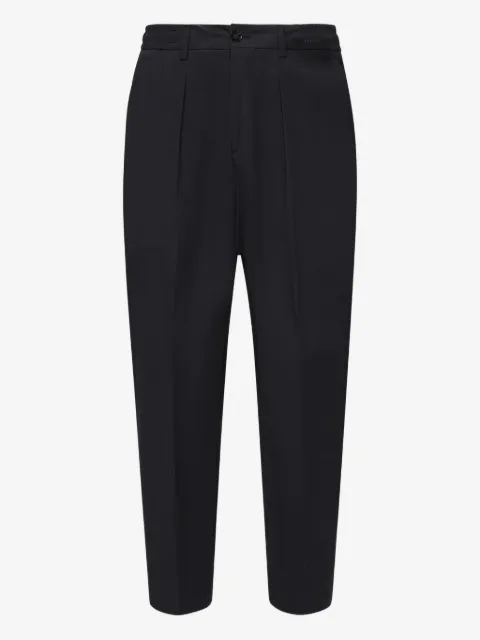 BE ABLE Dominique pleated elastic-waist trousers