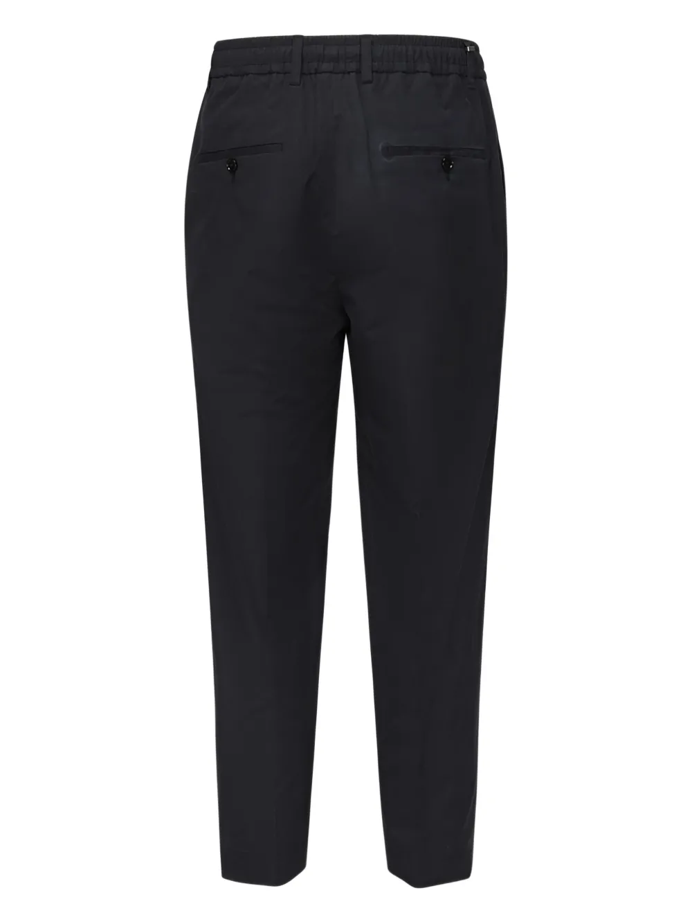 Be Able Dominique Pleated Elastic-waist Trousers In Black