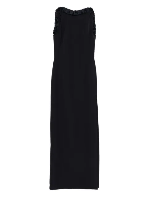 Safiyaa sleeveless ruffled day dress