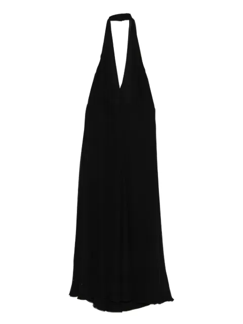 Safiyaa halterneck sleeveless day dress