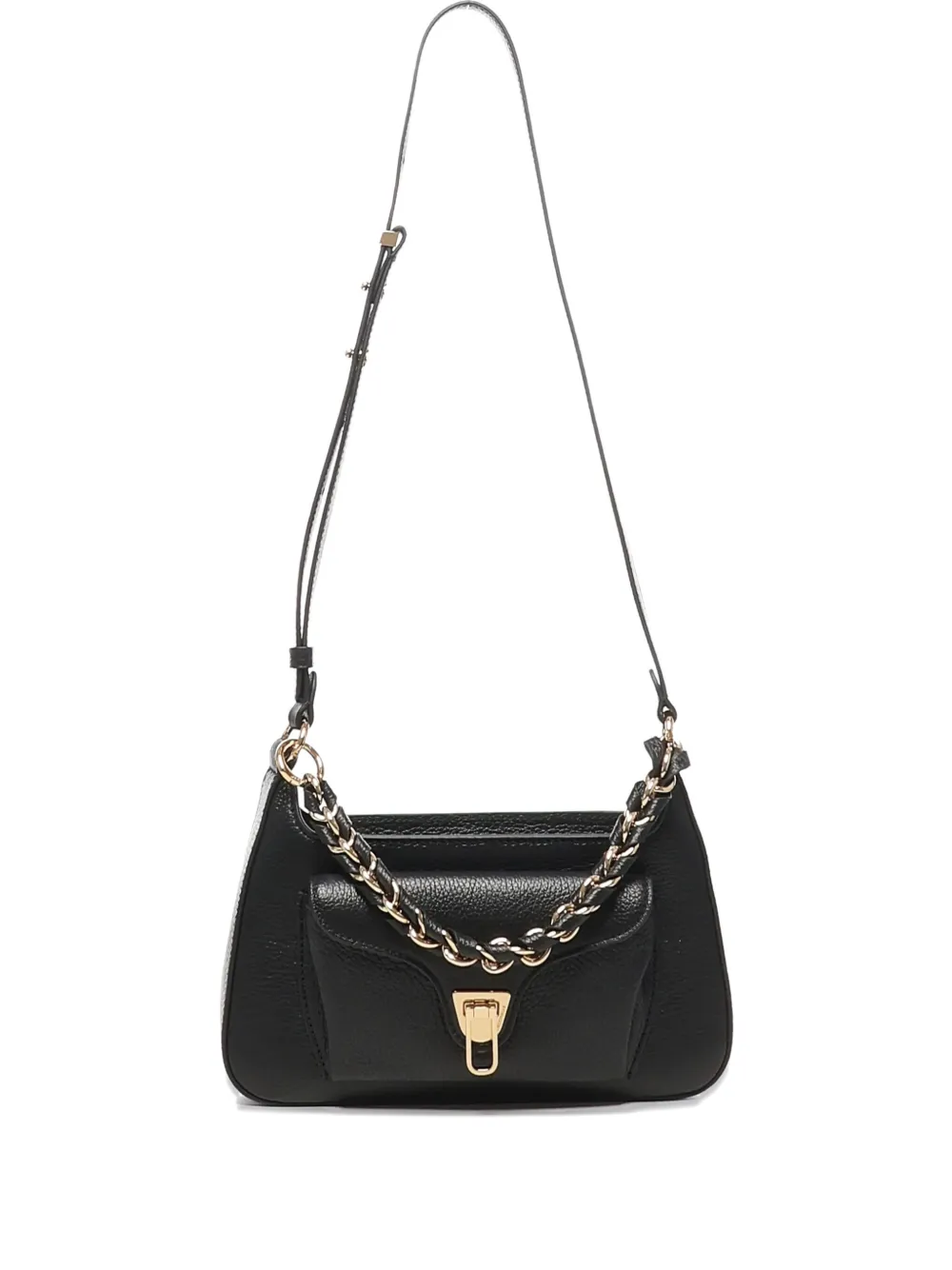 Coccinelle Leren shopper Zwart