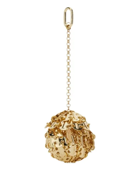 Rabanne chain charm keyring