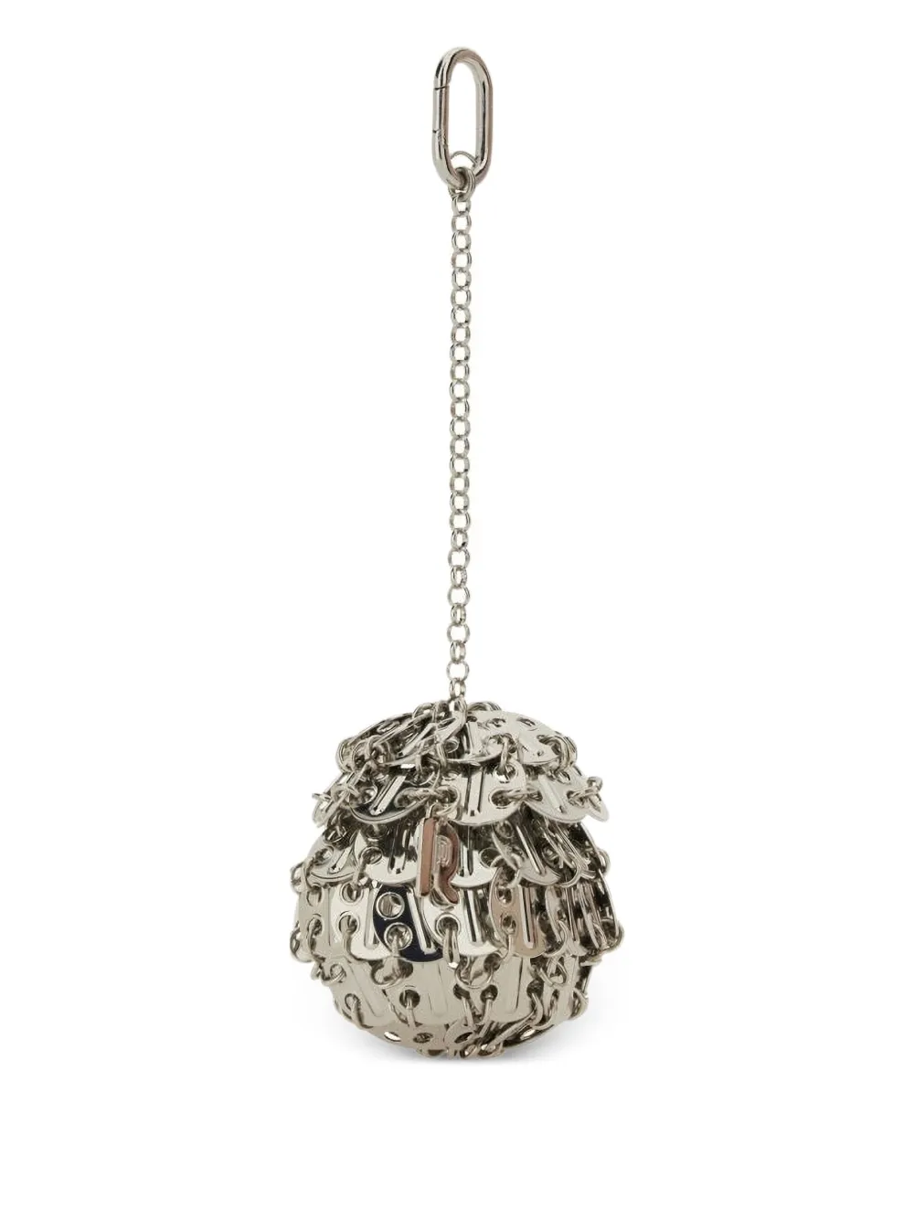 Rabanne chain keyring | Silver | Image 1