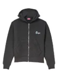 Kenzo quilted zip-up hoodie - Grey