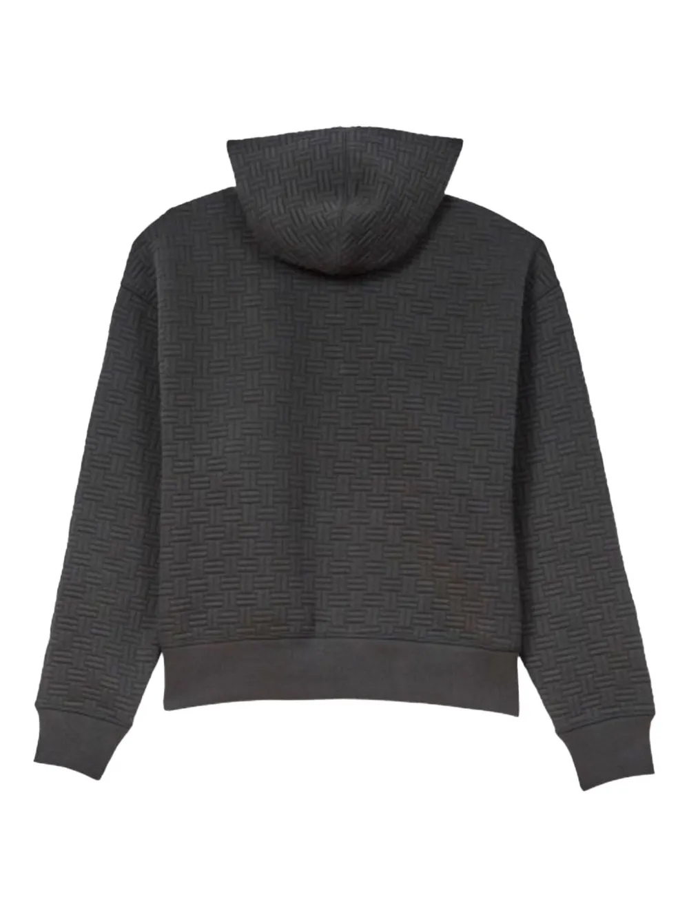Kenzo quilted zip-up hoodie Grijs