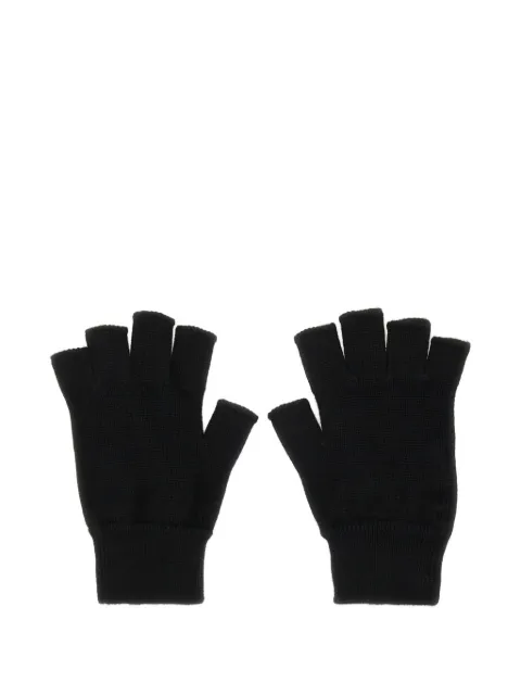 Rick Owens button fingerless gloves