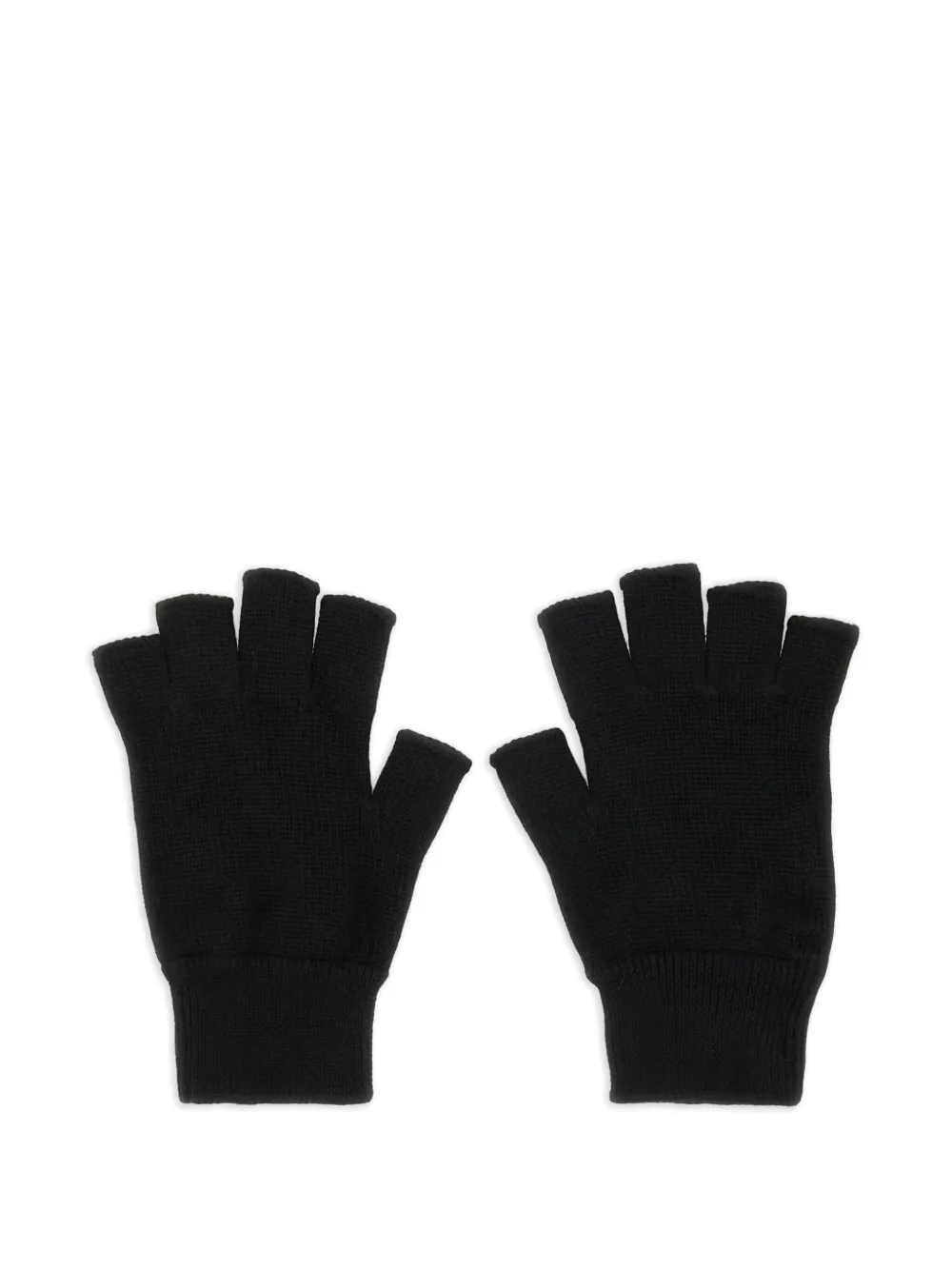 Rick Owens button fingerless gloves | Black | Image 1