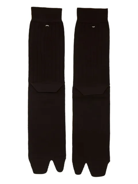 Maison Margiela ribbed split-toe socks