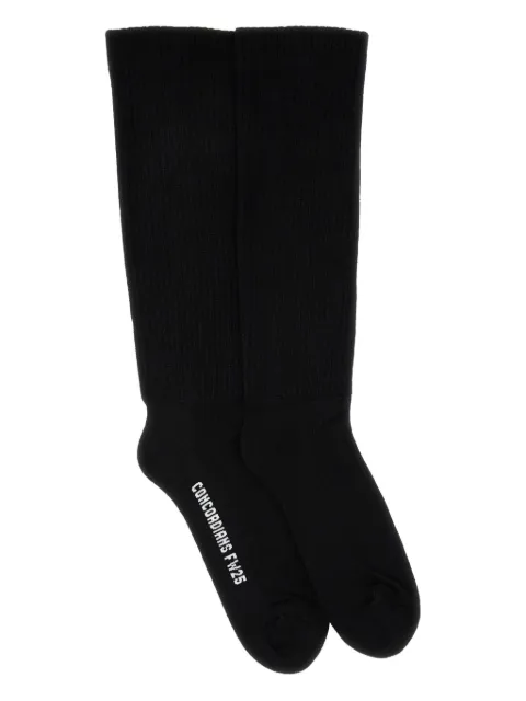 Rick Owens ribbed socks