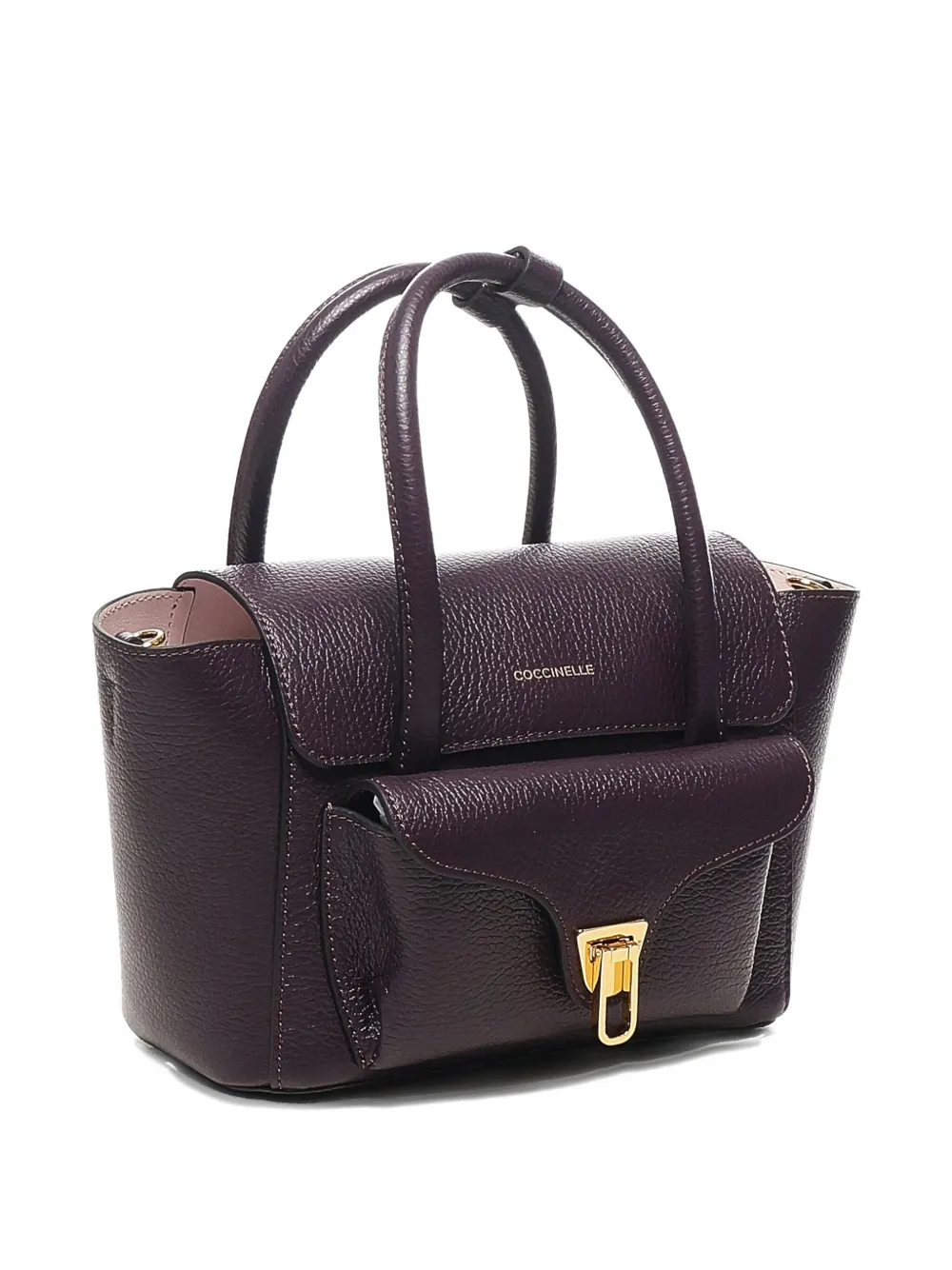 Coccinelle Double Beat schoudertas Bruin