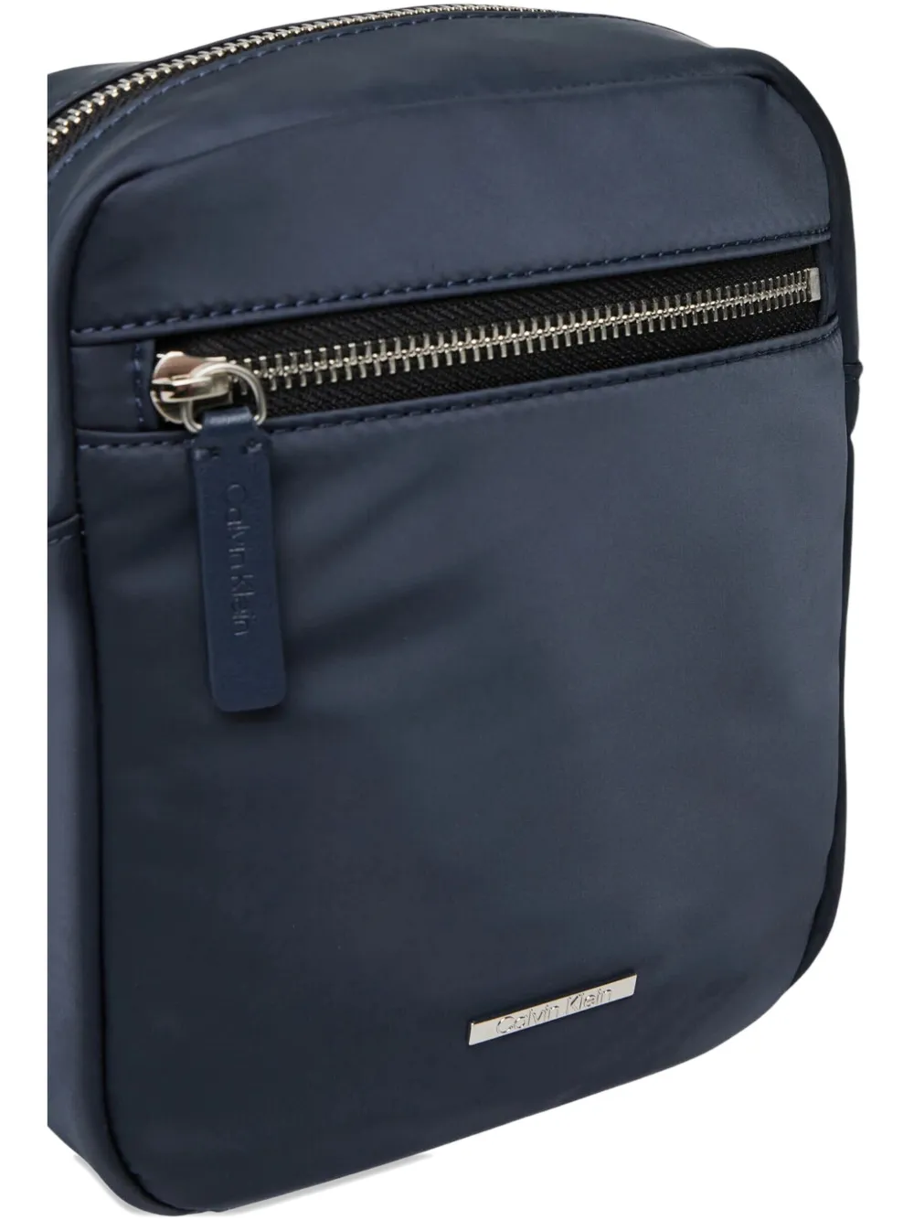 Calvin Klein Zip-fastening Messenger Bag In Blue
