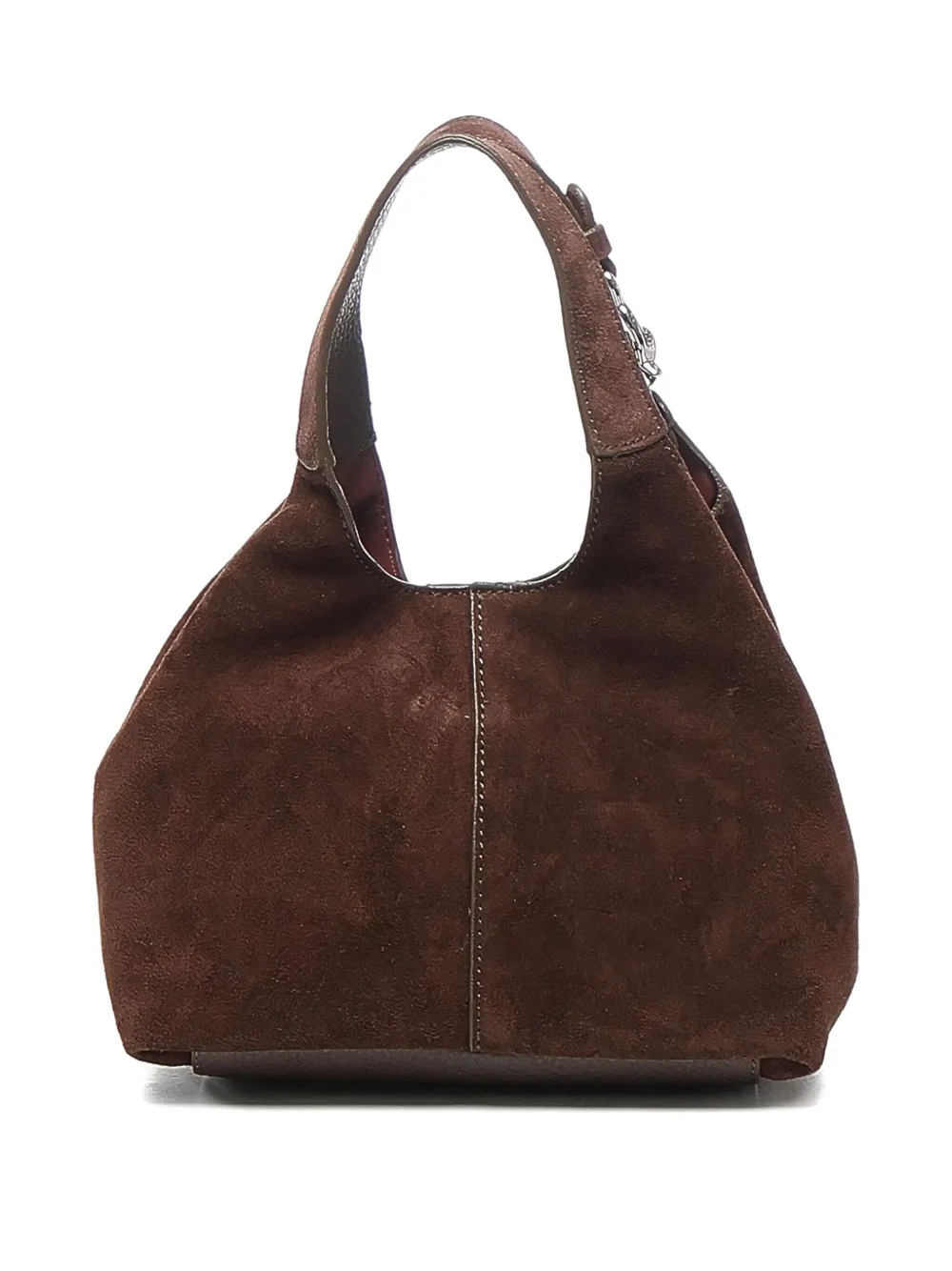 Coccinelle C-Easy suède leren schoudertas Bruin