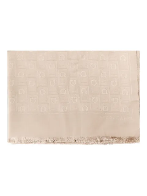 Ferragamo Gancini-pattern scarf