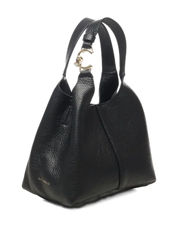 Coccinelle C-Easy レザーショルダーバッグ S | ブラック | FARFETCH JP