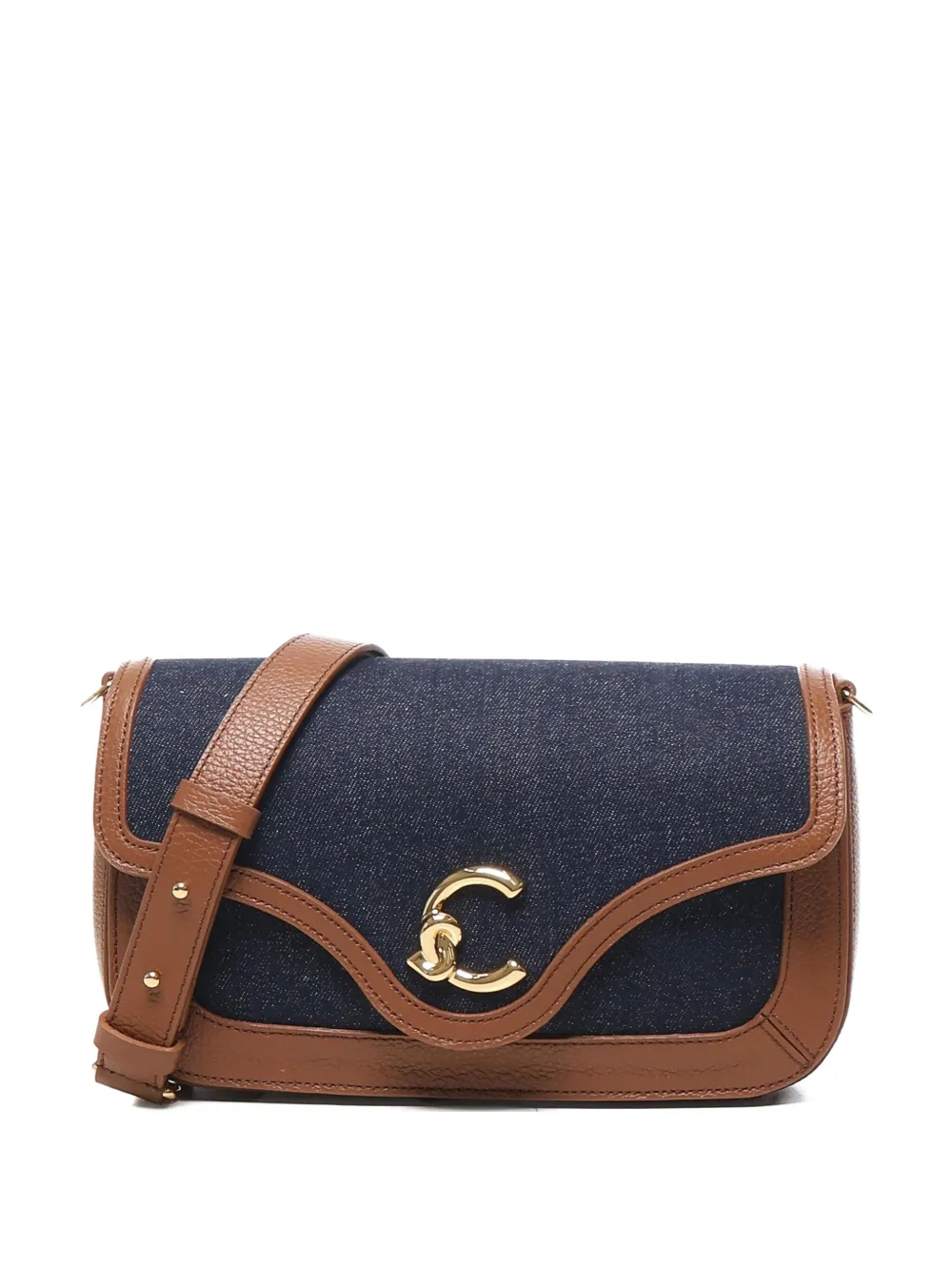 Coccinelle Medium C-me Denim Shoulder Bag