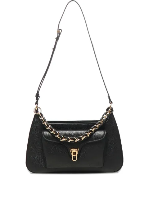 Coccinelle Beat chain-trimmed shoulder bag