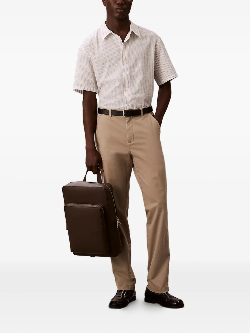 Calvin Klein Rugzak met rits Bruin