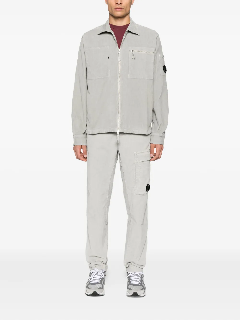 C.P. Company zip-fastening patch-pockets shirt | Image 2