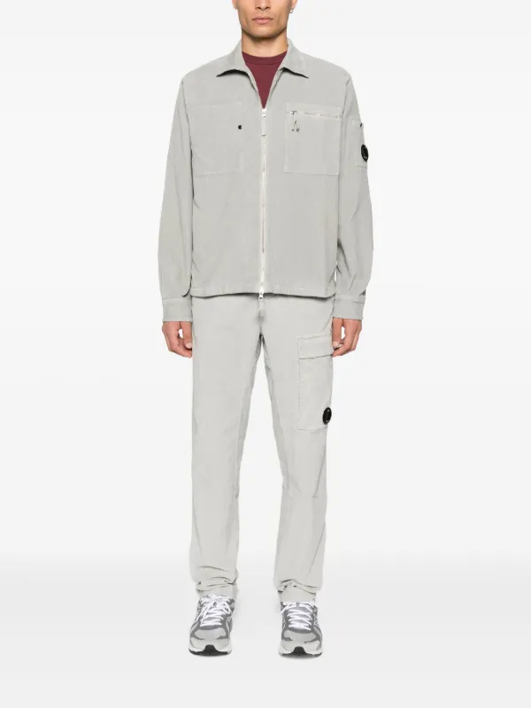 C.P. Company ジップアップ シャツ | グリーン | FARFETCH JP