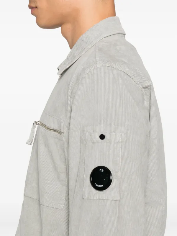 C.P. Company ジップアップ シャツ | グリーン | FARFETCH JP