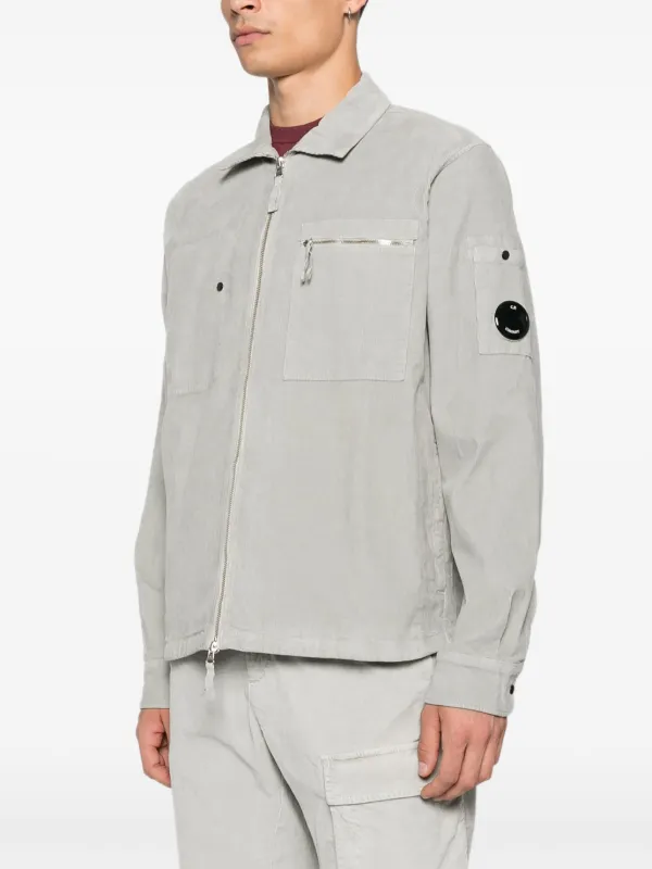 C.P. Company ジップアップ シャツ | グリーン | FARFETCH JP