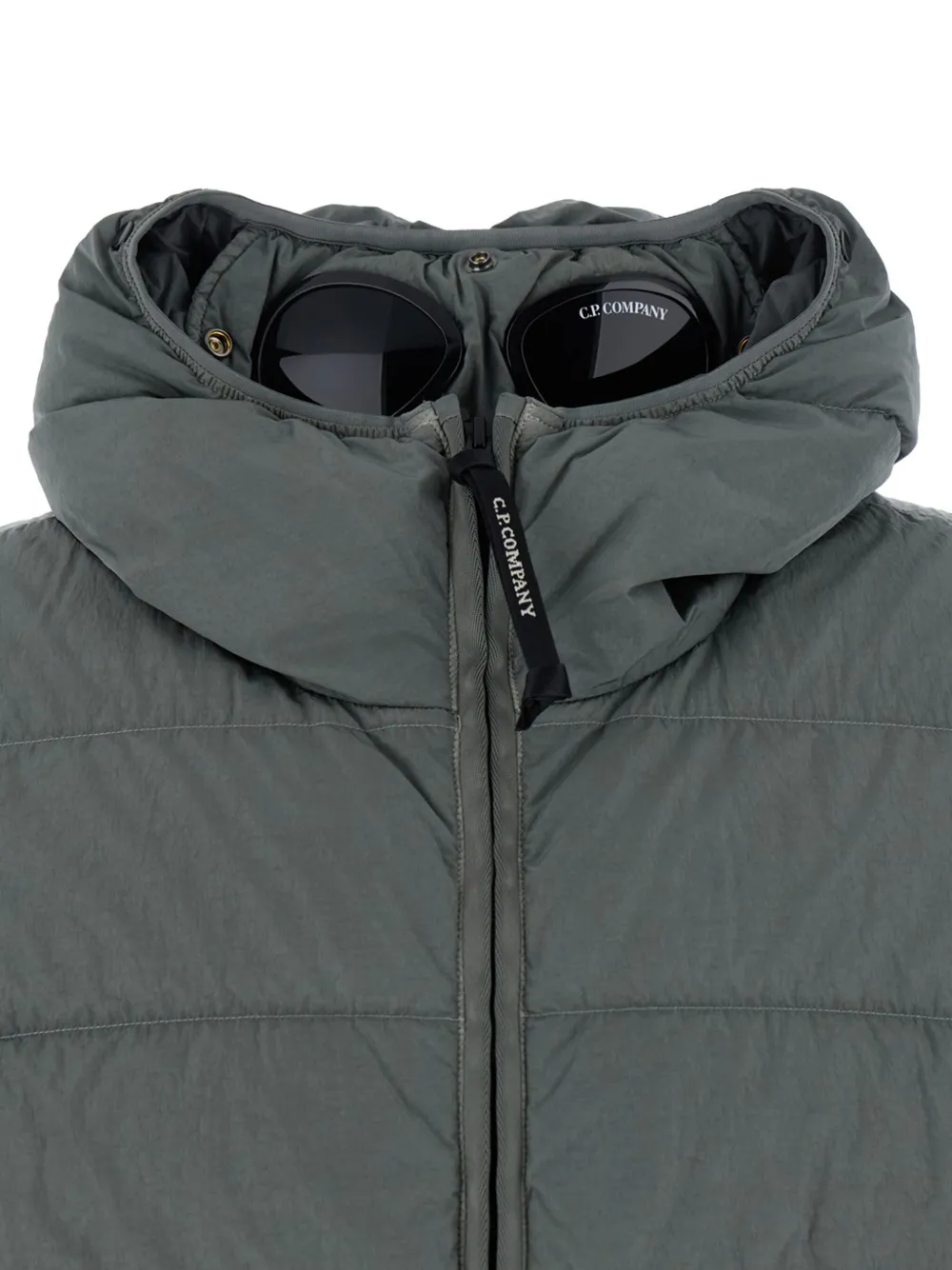 C.P. Company Gevoerd jack met capuchon Grijs