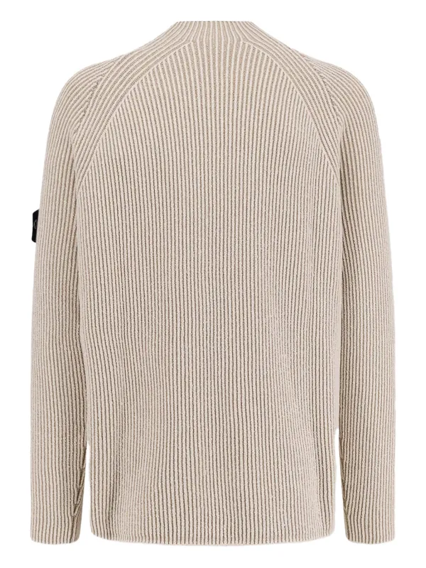 Stone Island モックネック セーター | ニュートラル | FARFETCH JP