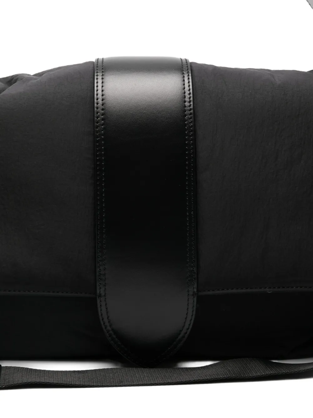 Jacquemus Shopper met leren afwerking Zwart