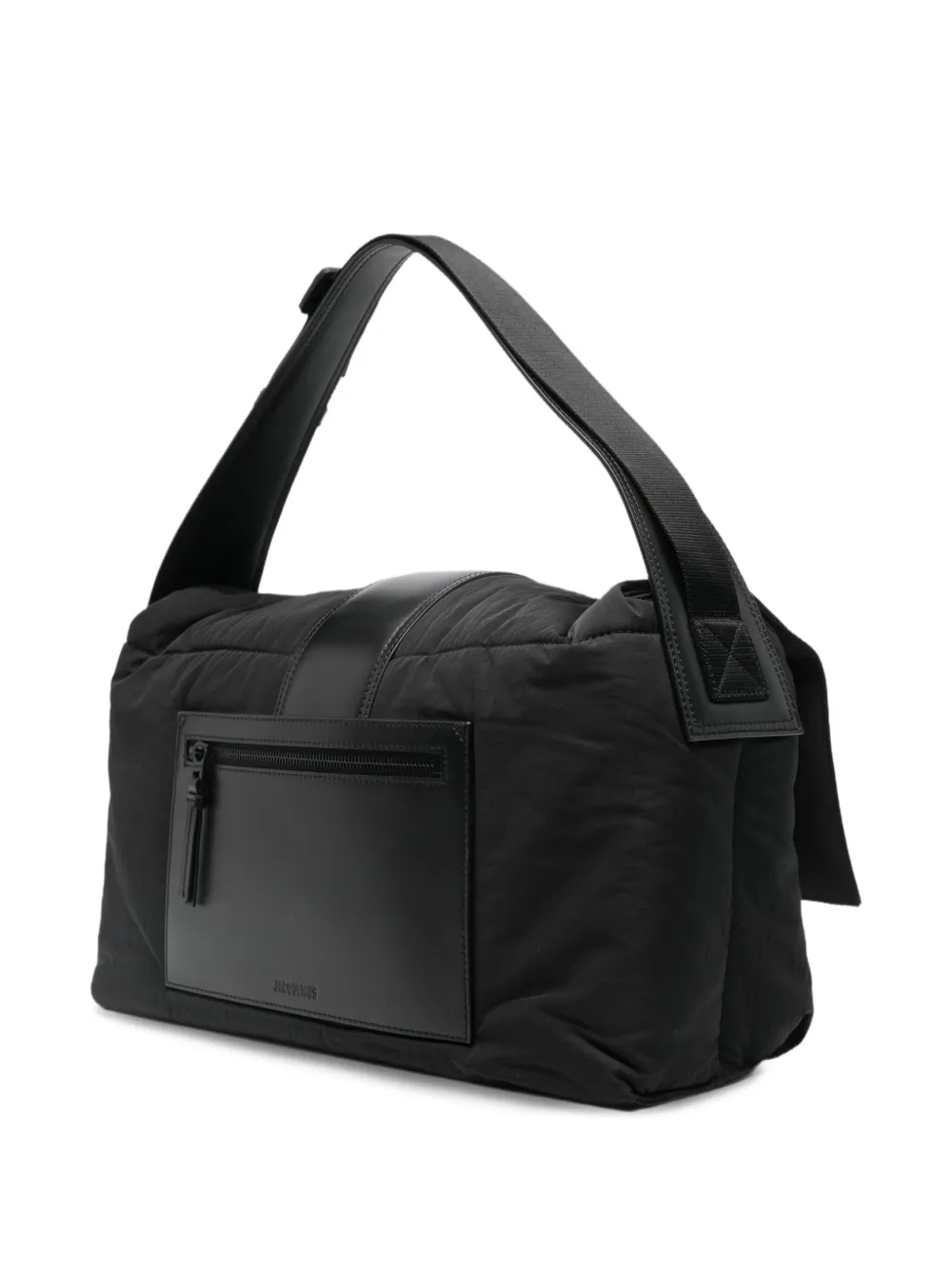 Jacquemus Shopper met leren afwerking Zwart