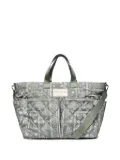 Tiba + Marl bandana-print quilted changing bag - Green