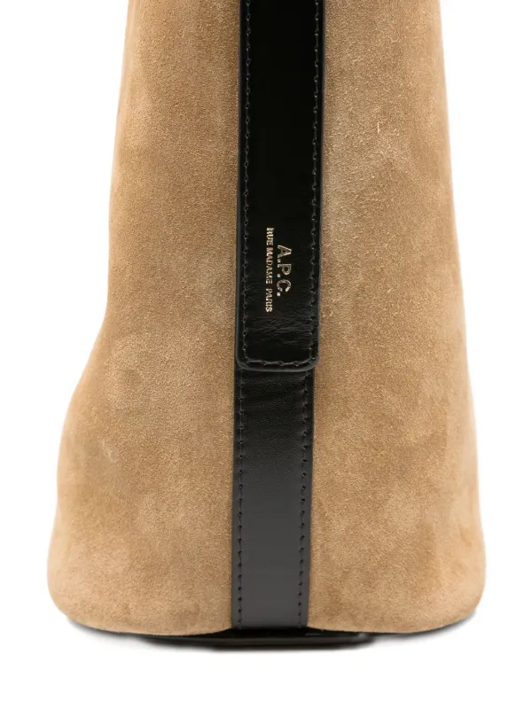 A.P.C. zip-top Shoulder Bag | Neutrals | FARFETCH NZ