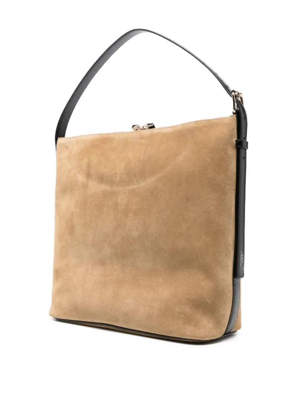 A.P.C. ショルダーバッグ 中古・古着通販】A.P.C. (アーペーセー) レザーショルダーバッグ