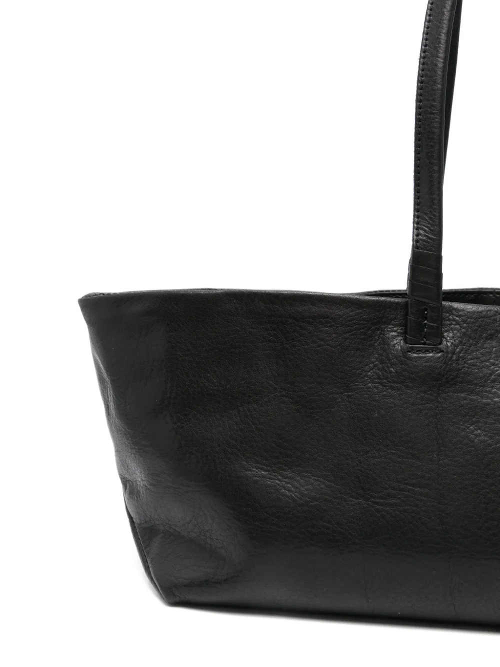 Cornelian Taurus By Daisuke Iwanaga X Ogata Paris Medium Leather Tote Bag In Black
