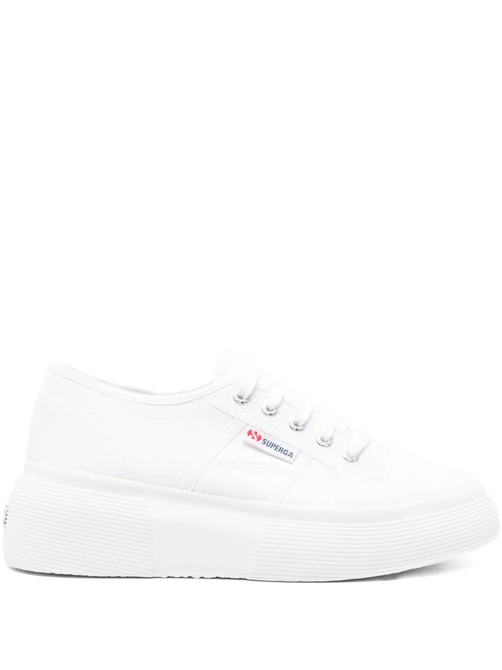 Superga Platform Lace-up Trainers