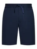 Emporio Armani elasticated-waistband shorts - Blue