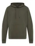 Canada Goose logo-patch kangaroo-pocket hoodie - Green