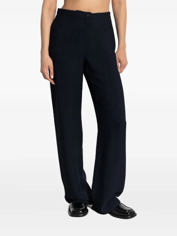 Emporio Armani テクスチャード パンツ