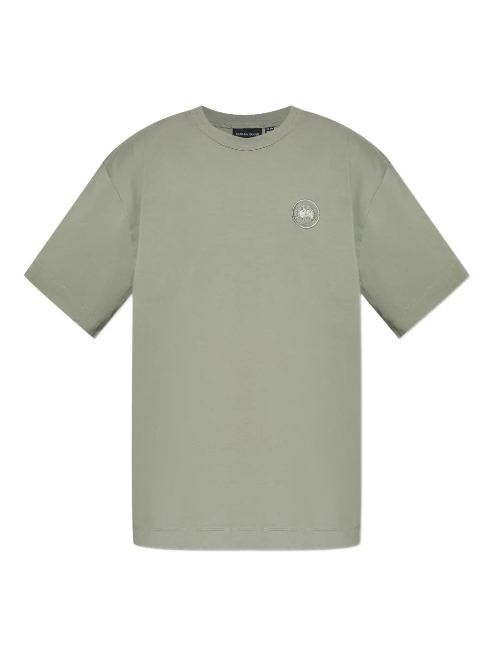 Canada Goose Arctic Program embroidered cotton T-shirt Groen